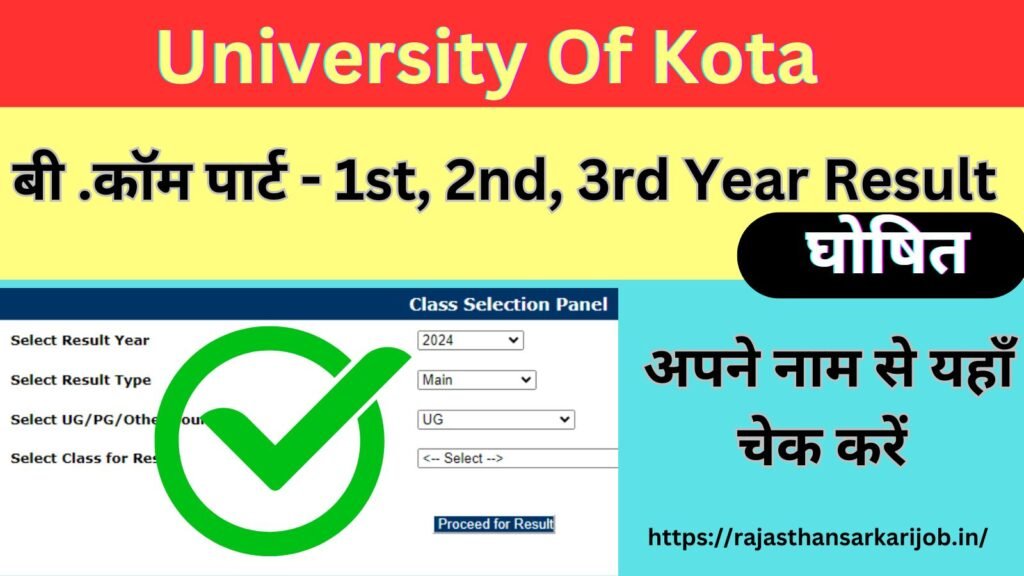 kota university result