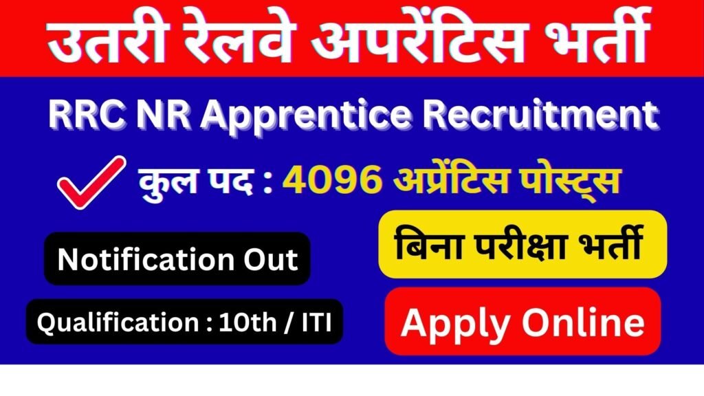 RRC NR Apprentice Recruitment