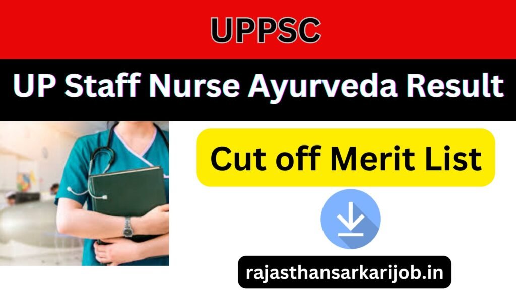 UP Staff Nurse Ayurveda Result