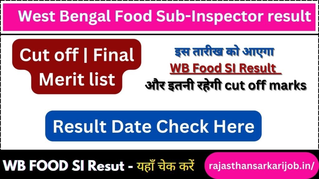 wbpsc food si result