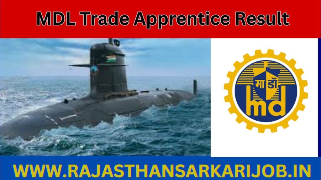 MDL Trade Apprentice Result
